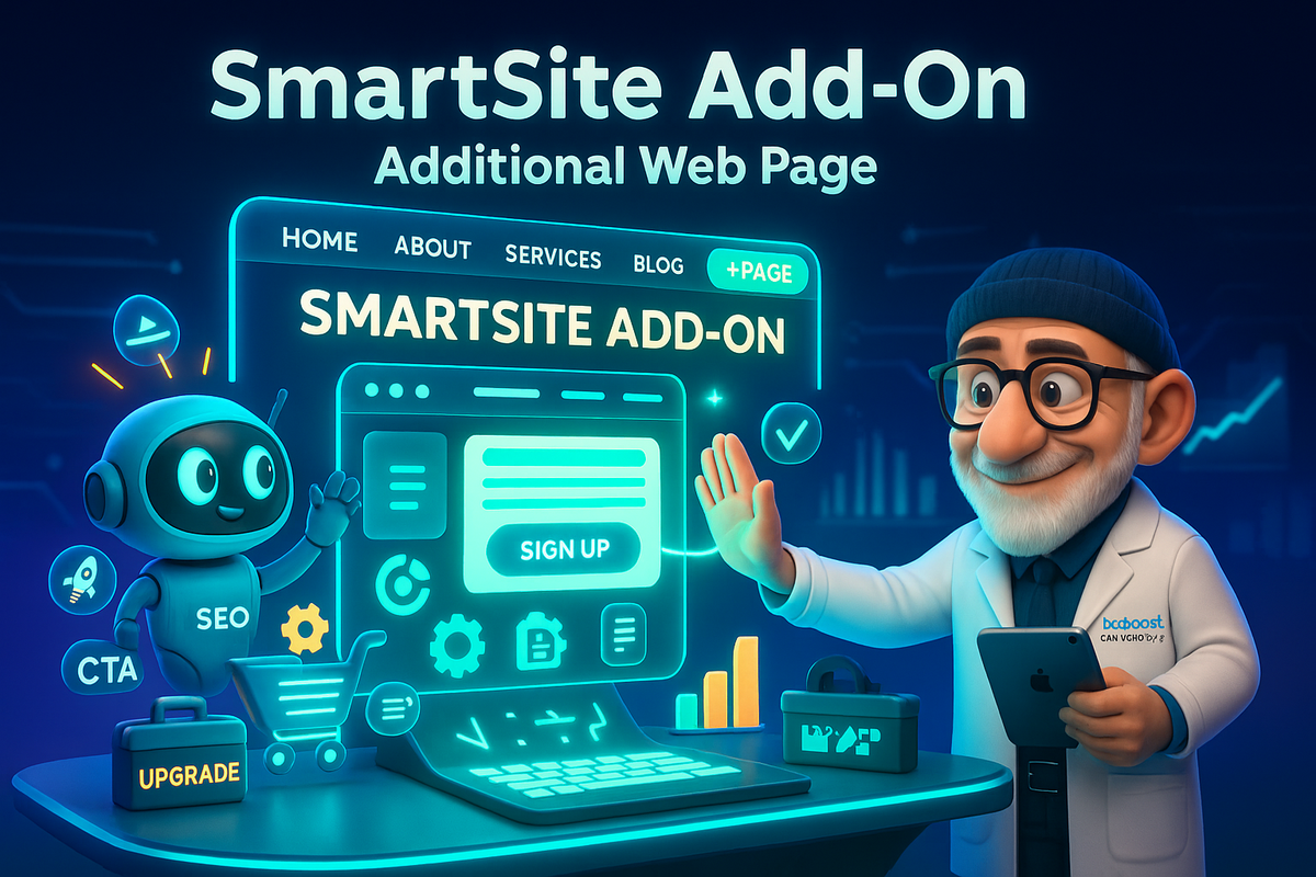 Complemento SmartSite: Página web adicional (por página)