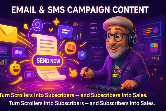 Email & SMS Campaign Copy: High-Converting Messaging That Sells
