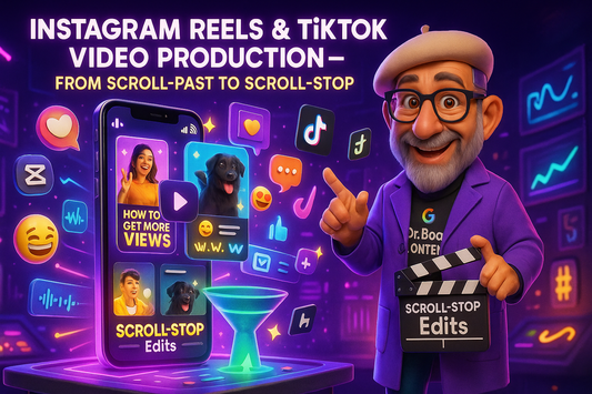 Edición de videos de Reels y TikTok: videos cortos que impactan las tendencias y dejan a todos boquiabiertos.