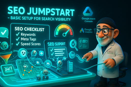 SEO Jumpstart: One-Time Setup for Search Visibility